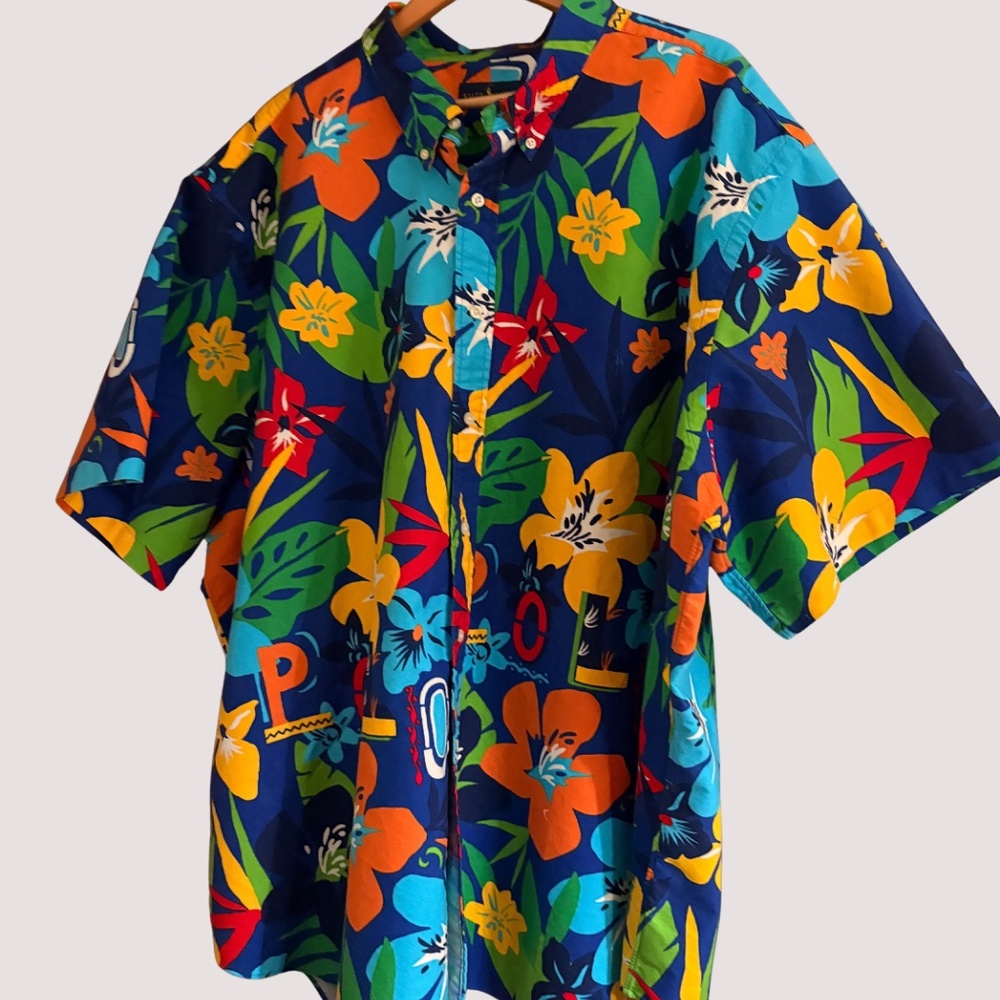 Ralph Lauren Short Sleeve Button Down - Mens